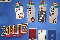 21 Blitz je strategická karetní hra s některými pravidly Black Jacku