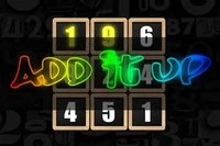 Cíl hry Add It Up je vybrat čísla, která dávají cílový součet