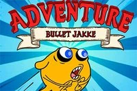 Hra Bullet Jakke Adventure, kde musíš s magickým létajícím psem Jakkem