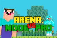 Vítejte v Noob vs Pro: Realtime Multiplayer Battle Arena!