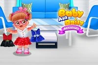 Denní aktivity Baby Avy je hra o učení každodenních činností