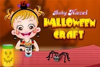 Hurá! Ve škole Baby Hazel je den tvoření halloweenských dekorací