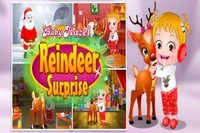 Santa Claus půjčil své soby Baby Hazel