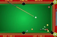 Vyberte si 8-ball nebo Straight Pool, potopte koule a vyhrajte!