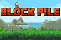 Block Pile je online pixelová arkádová hra, jak vysoko dosáhneš
