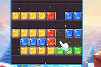 Vánoční hra: Bloková skládačka Frozen Jewels