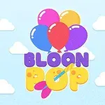 Barevné balonky s nápisem na modrém pozadí s bílými oblaky