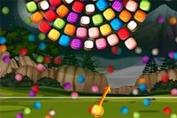 Speciální hra Bubble Shooter s točícím se kolem bublinek