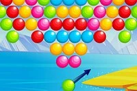 Klasická hra Bubble Shooter, ve které střílíte podobné bubliny na jiné