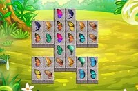 Hra Mahjong Connect s motýly