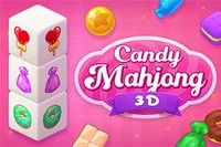 Mahjong 3D Candy je hra na hledání shod s 3D grafikou