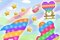 Cannon Ball + Pop It Fidget: Pop It hra s 30 úrovněmi