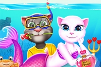Vítejte v Cat Girl Valentine Story Deep Water