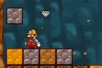 Pomoz Rudyho uniknout z diamantového dolu