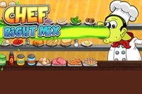 Staňte se šéfkuchařem ve vtipné hře Chef Right Mix