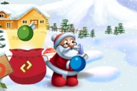 Klasická vánoční hra Bubble Shooter
