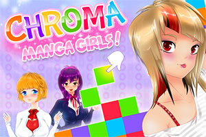 Chroma Manga Girls je barevná logická hra