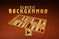 V Classic Backgammon hrajte proti AI soupeři nebo jinému hráči