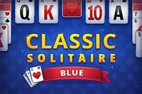 Karetní hra Classic Solitaire Blue v moderním elegantním provedení