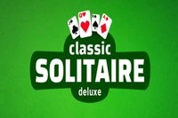V Classic Solitaire Deluxe přesouvejte karty ze stolu na základní hromádky