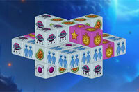 Spojte stejné kostky ve 3D puzzle výzvě