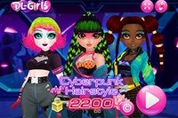 Princezny z různých zemí se sešly na trendy soutěž v cyberpunkových