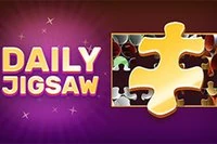 Každý den odemknete nový puzzle v této hře Daily Jigsaw