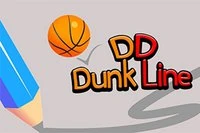 DD Dunk Line je sportovní arkádová hra se zajímavým nápadem