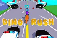 Běž rychle se svým mazlíčkem dinosaurem v Dino Rush!