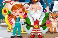Vánoce se blíží, ale Santa měl nehodu na cestě!