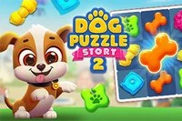 Pomozte štěňátku Charliemu přepsat příběh s Dog Puzzle Story 2!