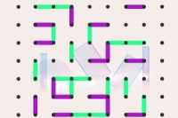 Dots and Lines je zábavná a jednoduchá klasická hra na papíře pro více