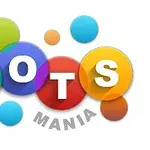 Barevné kruhy s nápisem DOTS MANIA
