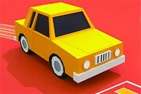 Nakreslete čáry k správnému parkovacímu místu pro každé auto