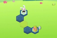 Pomozte Velikonočnímu králíkovi v této Hex Puzzle