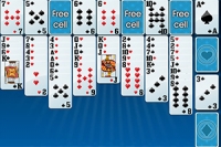 Podobná hra jako Freecell, ale starší, s 8 volnými buňkami