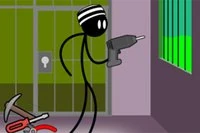Pomoz vězni Stickmanovi utéct z vězení