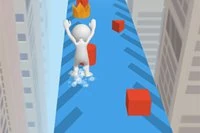 Fall-Race-3D je vzrušující běžecká arkádová hra