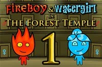 Logická plošinovka Fireboy & Watergirl v Chrámu lesa