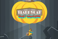 Flappy Cat: Bláznivý Halloween je hra s trochou hororu