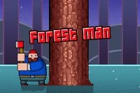 Ve hře Forest Man kácíte dřevo a vyhýbáte se větvím