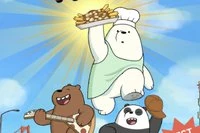 Medvědi z We Bare Bears připravují hranolky v této online hře