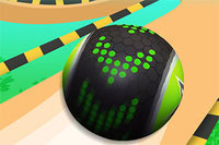 Going Balls Adventure 2 je arkádová hra s koulením míčku a 3D herním