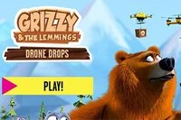 Drony doručují balíčky ke Grizzyho dveřím