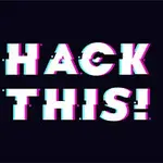 Nápis HACK THIS!