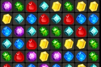Halloweenská match 3 hra s drahokamy