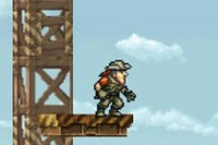 Harry Down je nekonečná HTML5 úniková hra inspirovaná Metal Slug