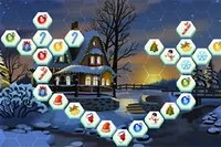 Mahjong Hex Vánoční spojení