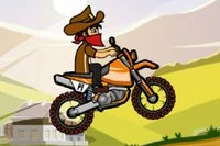 Hill Climb Moto je 2D jízdní hra