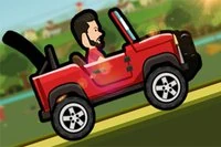 Hill Climbing je závodní online hra, kde ovládáš červený jeep